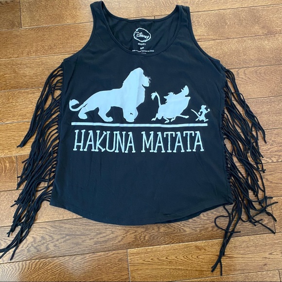Disney Lion King fringe tank
